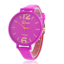 Load image into Gallery viewer, New Women Fashion Round Analog Quartz Complete Schedule 40mm Easy To Read Wrist Watch Bracelet Bangle 9mm